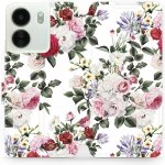 Mobiwear - Xiaomi Redmi 13C - MD01S Růže na bílé – Zboží Živě