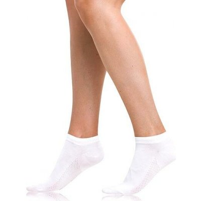 Bellinda BAMBUS AIR LADIES IN-SHOE SOCKS 5x Krátké dámské bambusové ponožky 5 párů BE496807 bílá – Zboží Mobilmania