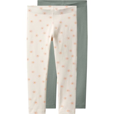 Lupilu Dívčí legíny 2 kusy bílá zelená – Zboží Mobilmania