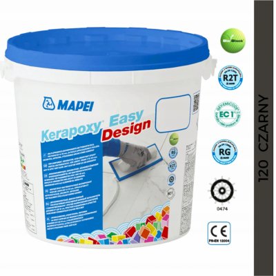 Mapei Kerapoxy Easy Design 3 kg černá – Zboží Mobilmania