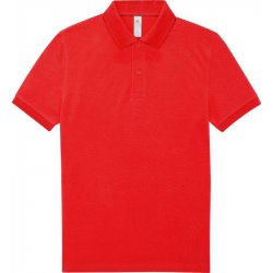 B&C polokošile My Polo 180 piqué COT-01U42400401 Červená