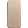 Pouzdro a kryt na mobilní telefon Samsung Coolcase Elegance Samsung Galaxy A55 5G zlatavé