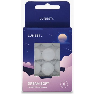 Lunesto Dream Soft silikonové špunty do uší 6 párů – Zboží Dáma