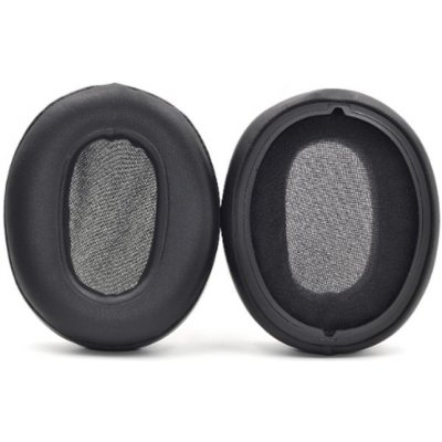 eses náušníky pro sluchátka Sony WH-XB900N černé kožené – Sleviste.cz