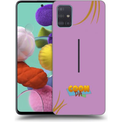 Pouzdro Picasee silikonové Samsung Galaxy A51 A515F - COONDA růžovka černé