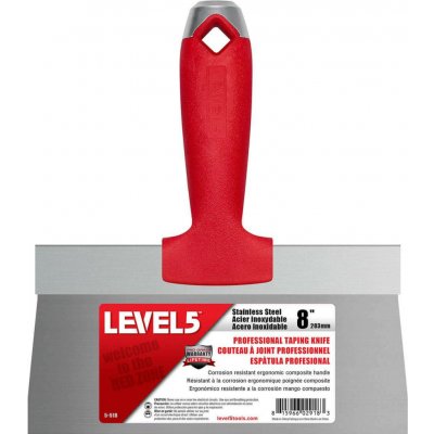 LEVEL5 Nerezová špachtle 8" s kompozitovou rukojetí – Hledejceny.cz