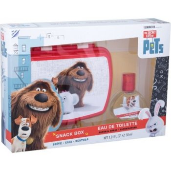 Universal The Secret Life Of Pets EDT 30 ml + svačinový box dárková sada