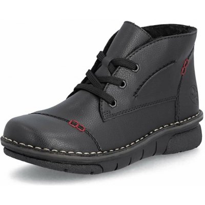 Rieker dámská kotníková obuv 73301-00 černá – Zboží Dáma