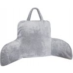 Bellatex Polštář opěrka na čtení šedá melír 50x100 – Zboží Mobilmania