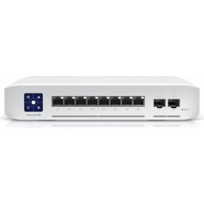 Ubiquiti USW-Enterprise-8-PoE Ubiquiti UniFi Switch Enterprise 8 PoE - 8x 2.5Gbit RJ45, 2x SFP+ port, PoE 802.3at (PoE budget 120W) – Zboží Živě