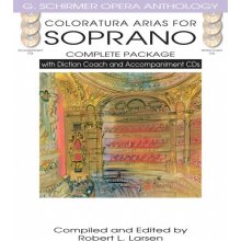 Coloratura Arias For Soprano kompletní balíček pro zpěv a klavír