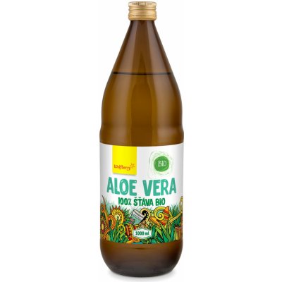 Wolfberry Aloe vera šťáva 100% BIO 1 l – Zboží Mobilmania