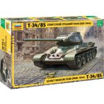 Zvezda Soviet Medium Tank T 34 85 3687 1:35 – Zboží Dáma