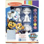 Lowlands Kreativní sada Figurky k vymalování Tlapková patrola/Paw Patrol 3ks s doplňky – Hledejceny.cz