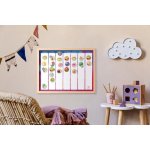 Magnetický týdenní plánovač 40x30 cm Děti jsou taky lidi – Hledejceny.cz