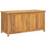 Vidaxl Zahradní box 114 x 50 x 58 cm masivní teakové dřevo 318732 HangarStore – Hledejceny.cz