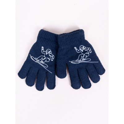 Yoclub rukavice námořnická modrá