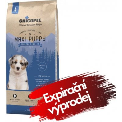 Chicopee Classic Nature Maxi Puppy Poultry & Millet 15 kg – Hledejceny.cz