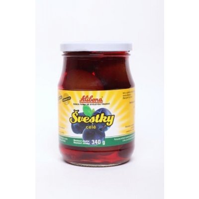Alibona Švestky celé 340 g – Zboží Dáma