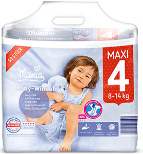 MAMIA pleny Maxi 4 8-14 kg 42 ks