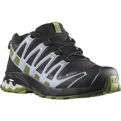 Salomon Xa Pro 3D V8 GTX black/green moss/zen blue – Hledejceny.cz