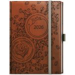 Prokop Vivella extra B6 Týdenní 2026 hnědá Káva – Zboží Dáma