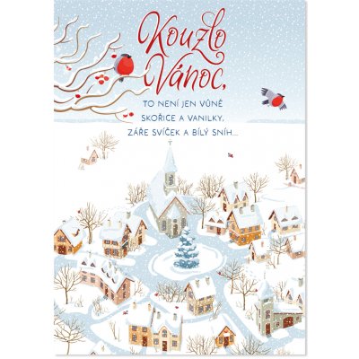 Albi Vánoční hrací přání - Zasněžené náměstí – Zboží Dáma