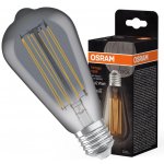 Osram ST64 Edison E27 11W = 42W 500 lm 1800K teplé kouřové vlákno stmívatelné Vintage 1906 – Zboží Mobilmania