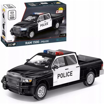 COBI 24608 RAM collection Americký automobil pick-up Police 1:35 – Zboží Dáma