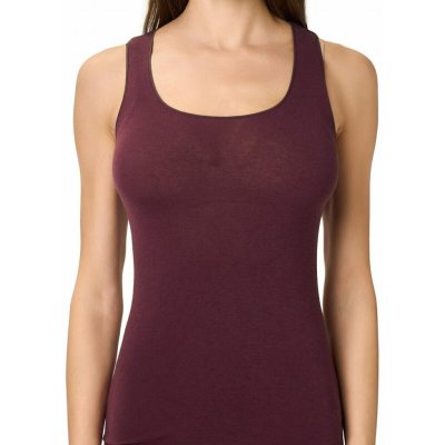 Novodonia dámský nátělník modal s kašmírem červená – Sleviste.cz