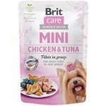 Brit Care Mini Chicken & Tuna fillets in gravy 85 g – Zboží Mobilmania