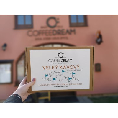 Coffeedream Velký kávový degustační set zrnková 20 x 30 g – Hledejceny.cz