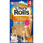 Churu Rolls Chicken wraps & Chicken cream 4 x 10 g – Zbozi.Blesk.cz