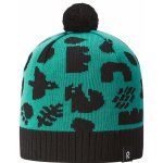 Dětská zimní čepice Reima Kuviot Dark Aqua – Zboží Mobilmania