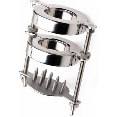 Master Series Stainless Steel Spiked CBT Ball Stretcher & Crusher – Sleviste.cz