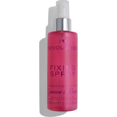 I Heart Revolution Fixing Spray fixační sprej na make-up Guava & Rose 100 ml – Hledejceny.cz