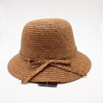 Krumlovanka dámský letní nemačkavý slamák Cloche melange 100% Paile natural P-12528 starorůžová – Hledejceny.cz