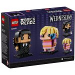 LEGO® BrickHeadz 40750 Wednesday a Enid – Zboží Živě