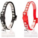 Duvo+ Obojek cat nylon Pacičky 20 - 30 cm 10 mm – Zboží Dáma