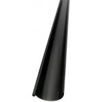 Evromat Žlab okapový 330 mm 2 m pozink černá – Zbozi.Blesk.cz
