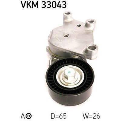 Napínací kladka, žebrovaný klínový řemen SKF VKM 33043
