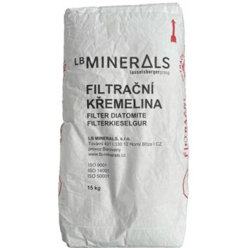 LB MINERALS D.E. Filtrační křemelina F4 15 Kg