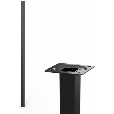 Walteco Nábytková noha hranatá 25x25x800 mm černá 50236 – Hledejceny.cz