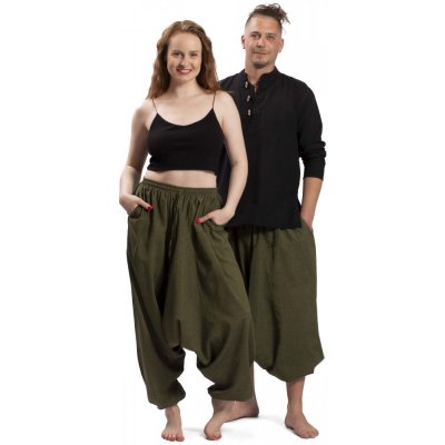 Harémové kalhoty Sultánky CLASSIC zelené – Hledejceny.cz