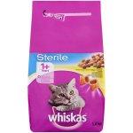 Whiskas Sterile Adult kuřecí 1,4 kg – Hledejceny.cz