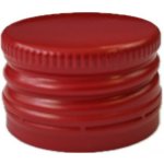 Uzávěr na lahve šroubovací 28x18 červený Od 1 ks: 1 ks – Sleviste.cz