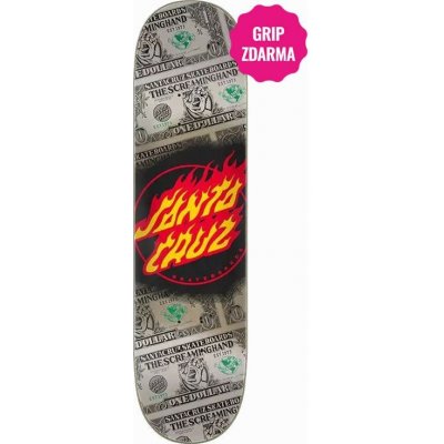 Santa Cruz Dollar Flame Dot 7 Ply Birch