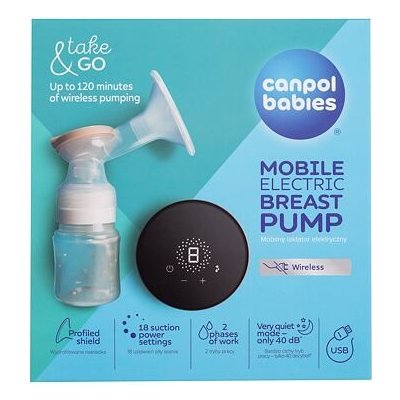 Canpol babies Take & Go Mobile Electric Breast Pump – Hledejceny.cz