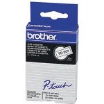 Páska Brother TC-201 (Černý tisk/bílý podklad) - Originál – Zboží Mobilmania