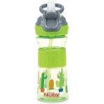 Nuby Láhev sportovní s měkkým sklápěcím brčkem 360 ml – Zboží Mobilmania